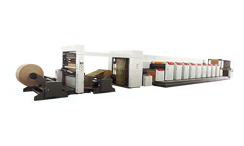 Флексографская печатная машина FM-B 1020 4 Colours